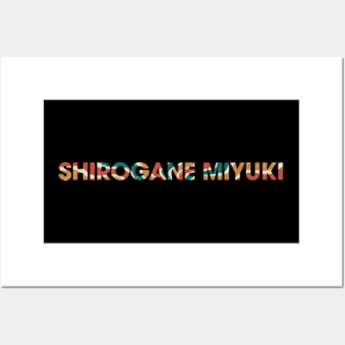 Classic Colorful Design Miyuki Anime Proud Name Posters and Art